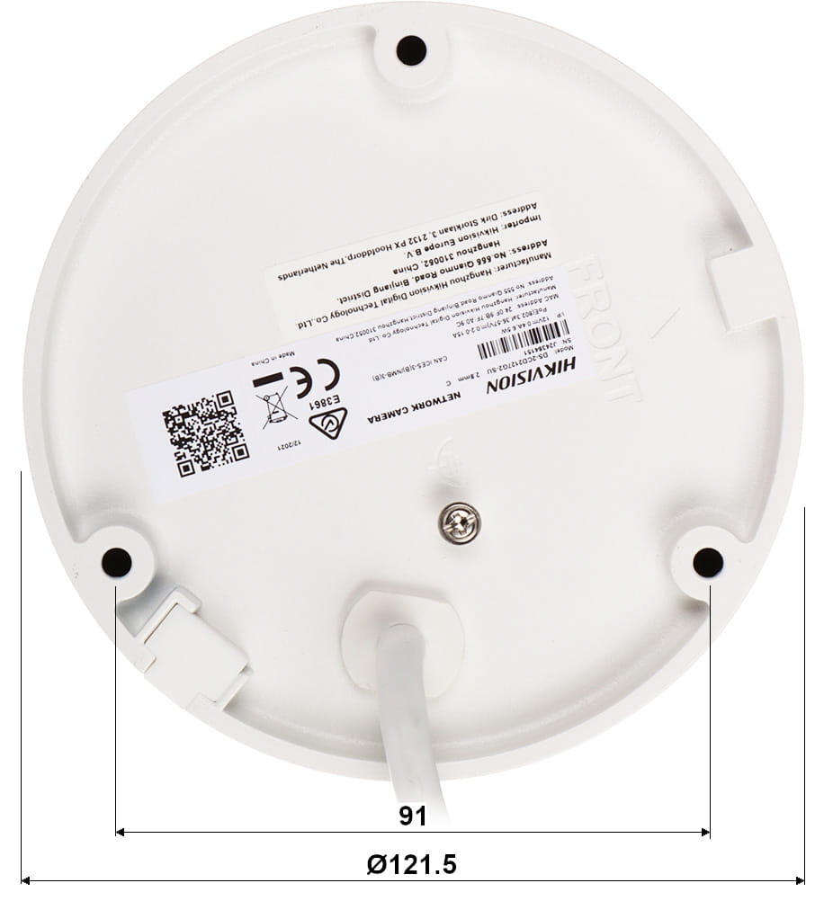 KAMERA WANDALOODPORNA IP DS-2CD2127G2-SU(2.8MM)(C) ColorVu - 1080p Hikvision-1650546