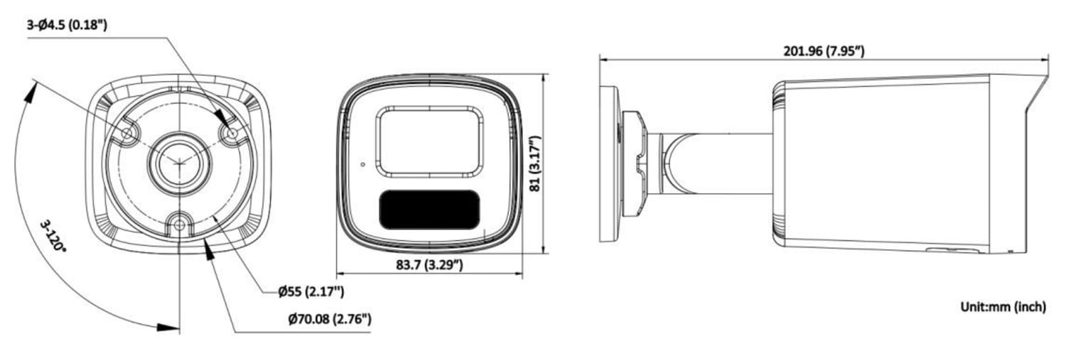 KAMERA IP DS-2CD1T47G2H-LIU(2.8MM) ColorVu - 4Mpx Hikvision-1663593