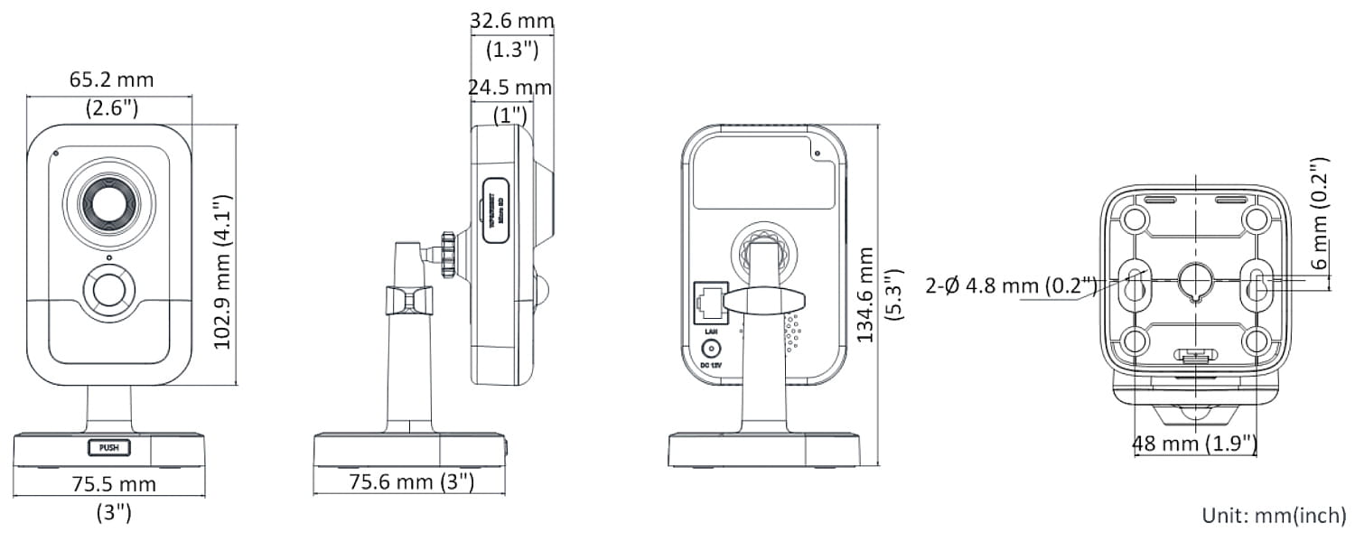 KAMERA IP DS-2CD2443G2-I(2MM) ACUSENSE - 4Mpx Hikvision-1650724