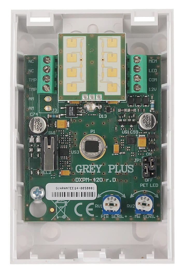 CZUJKA DUALNA MIKROFALA + PIR GREY SATEL-1352986