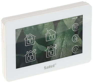 KLAWIATURA GRAFICZNA DO CENTRALI ALARMOWEJ INT-TSH2R-W SATEL-1672652