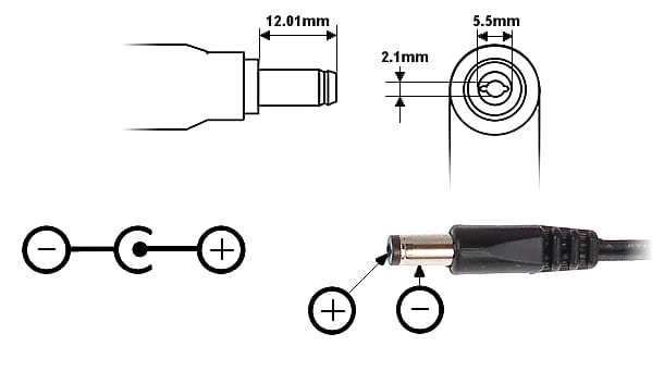 ZASILACZ 12V/1.5A/PROTEC-1348119