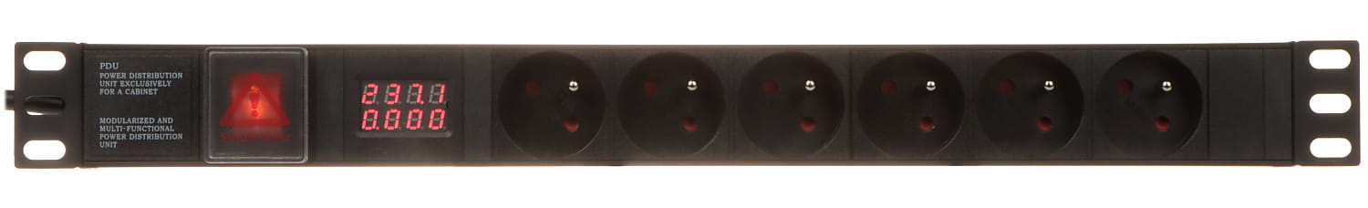 LISTWA ZASILAJĄCA PD-6/R-VA-1623569