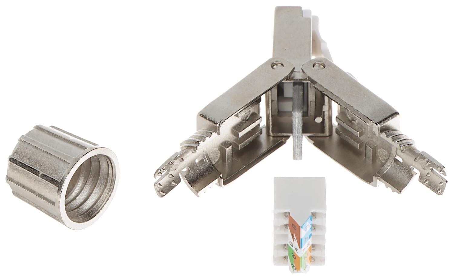 WTYK MODULARNY EKRANOWANY RJ45/FTP7-HAND-1446095