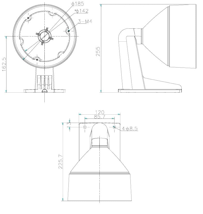 UCHWYT KAMERY DS-1273ZJ-DM26 Hikvision-1682814