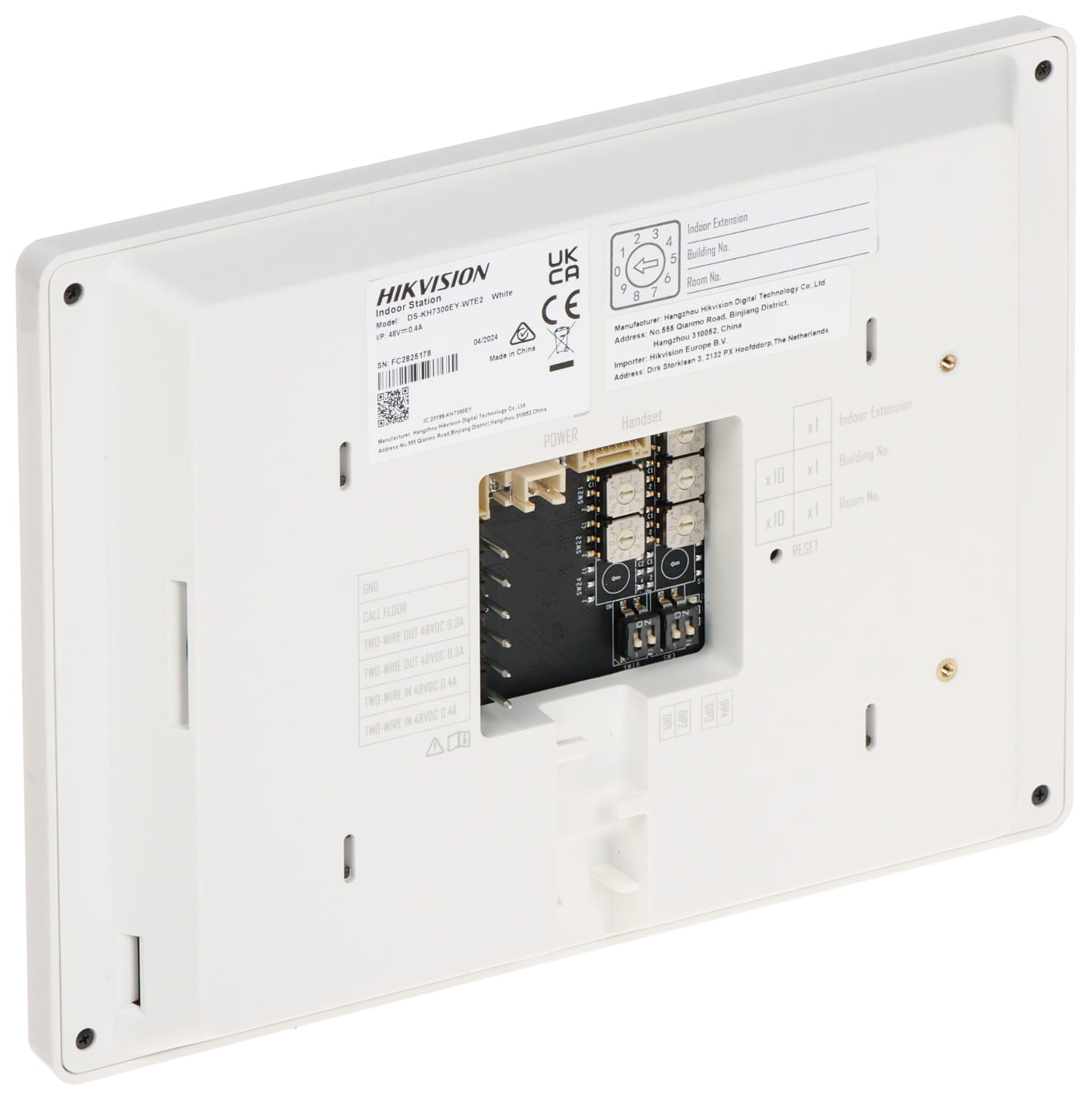 PANEL WEWNĘTRZNY DS-KH7300EY-WTE2/WHITE Hikvision-1672579
