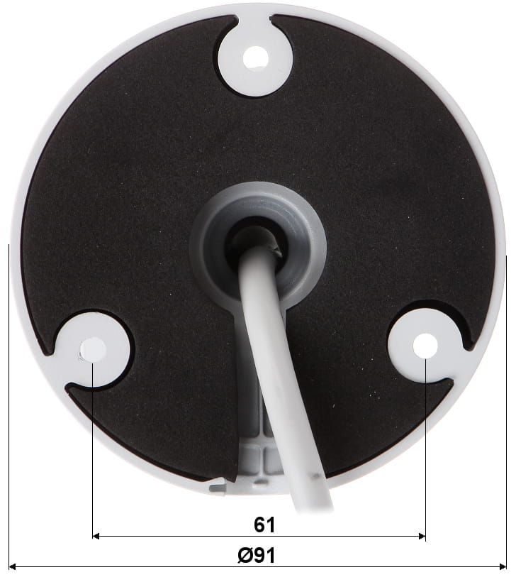 KAMERA IP IPC-HFW3549T1-AS-PV-0280B-S5 TiOC Full-Color - 5Mpx 2.8mm DAHUA-1683240