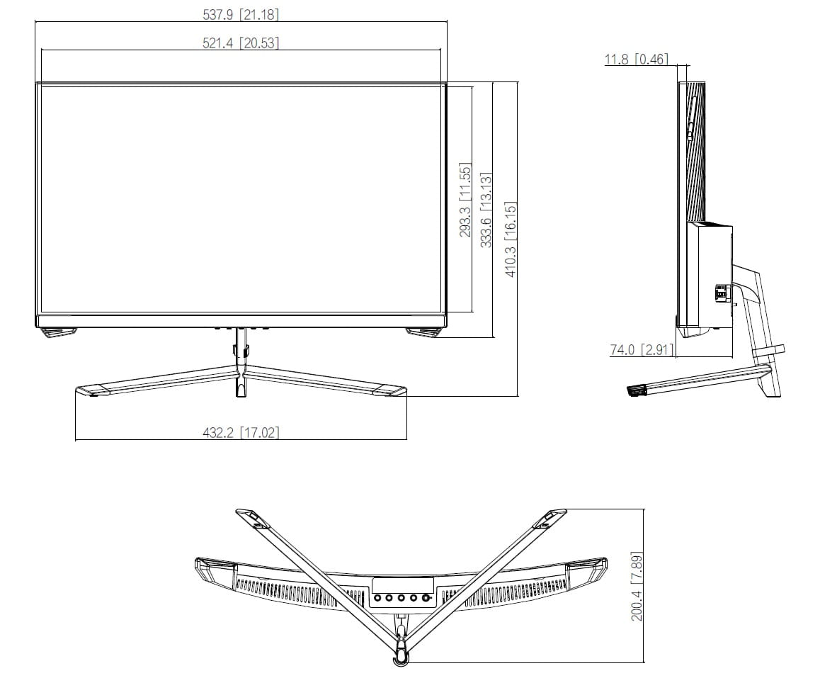 MONITOR HDMI, DP, AUDIO LM24-E230C 23.6" DAHUA-1643379