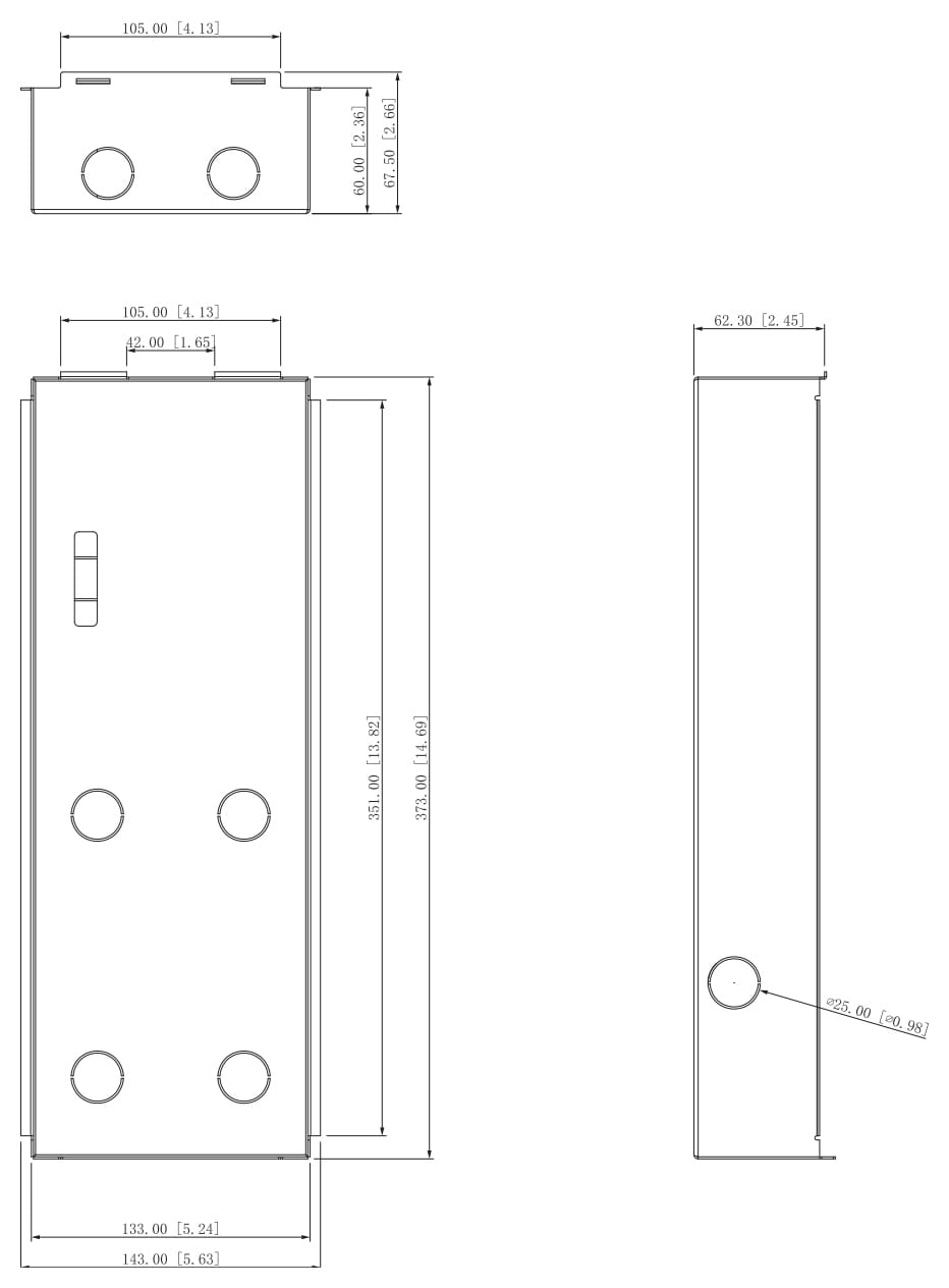 OBUDOWA PODTYNKOWA VTM121 DAHUA-1664046