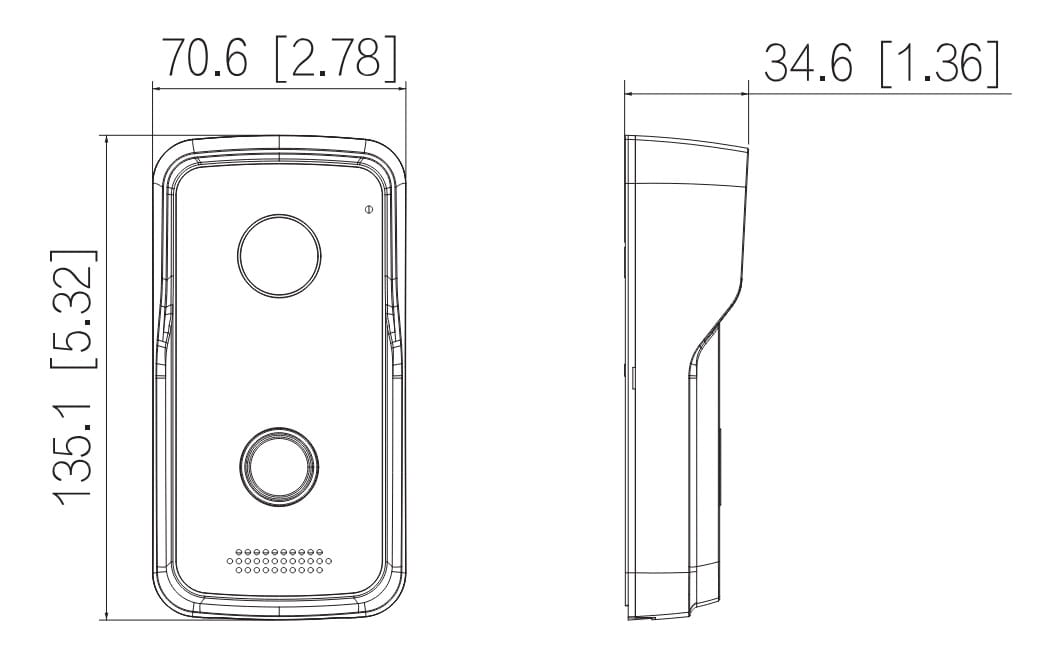 WIDEODOMOFON VTO2111D-P-S3 DAHUA-1677662