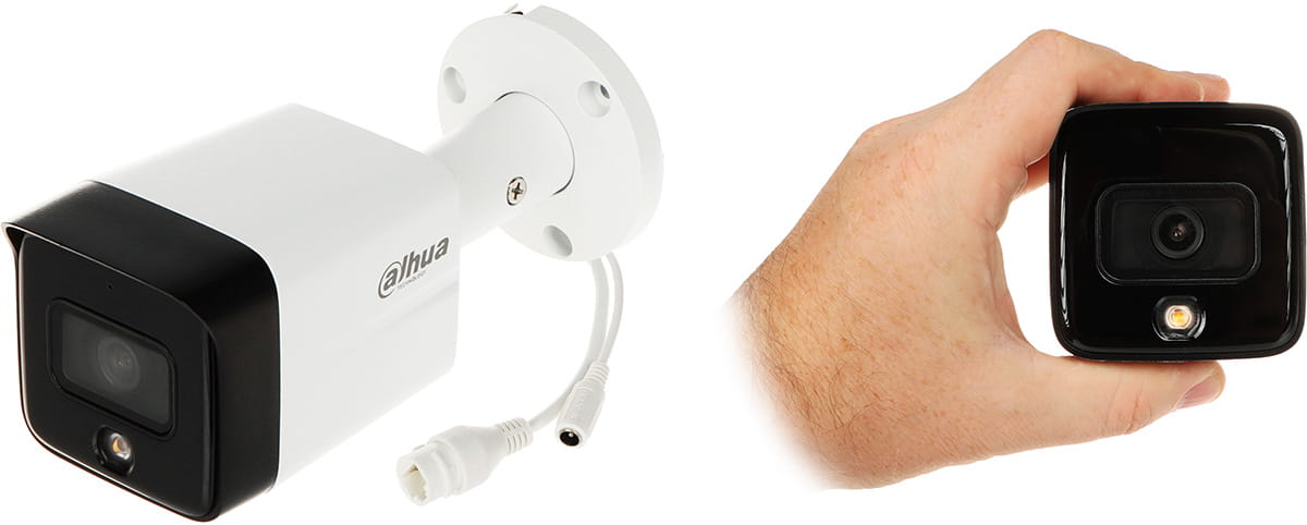 KAMERA IP IPC-HFW1839TC-A-IL-0360B-S6 Smart Dual Light 8.3Mpx 4K UHD 3.6mm DAHUA-1695713