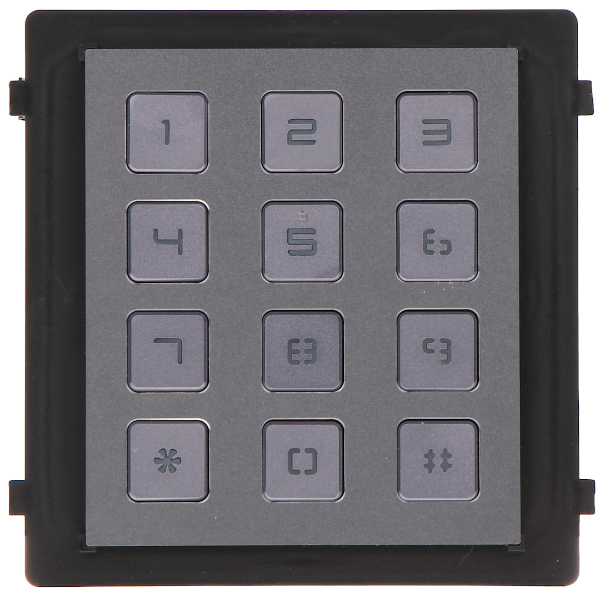 ZESTAW WIDEODOMOFONOWY DS-KIS704EY-ACW2/ALUMINUM Hikvision-1703885