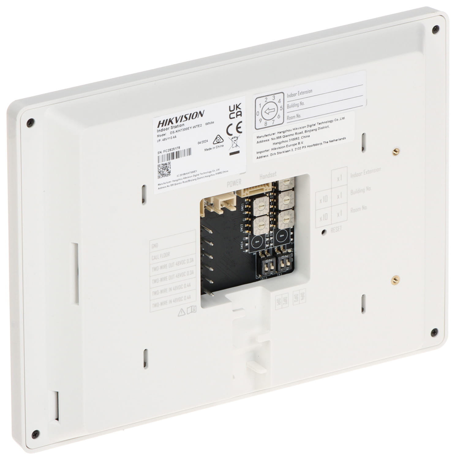 ZESTAW WIDEODOMOFONOWY DS-KIS704EY-ACW2/ALUMINUM Hikvision-1703879