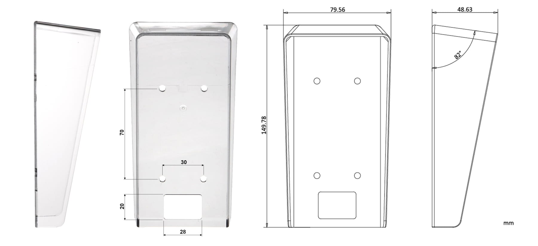 NATYNKOWA OSŁONA PRZECIWDESZCZOWA DS-KABV6113-RS/SURFACE Hikvision-1705197