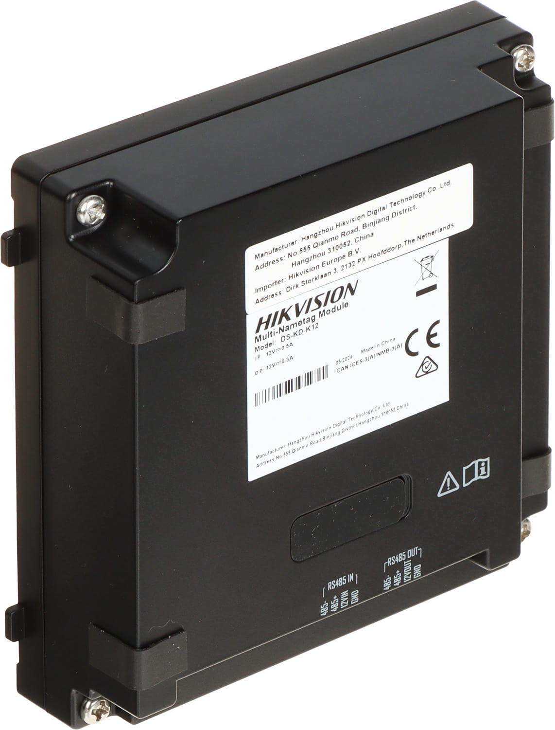 MODUŁ KLAWIATURY DS-KD-K12 Hikvision-1705173