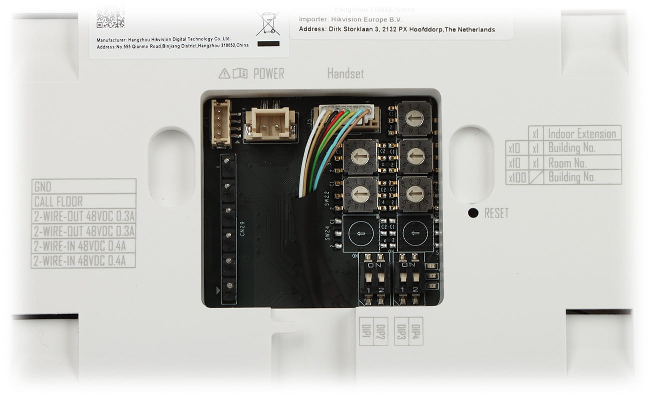 PANEL WEWNĘTRZNY DS-KH7300EY-WTHE2/WHITE Hikvision-1705076