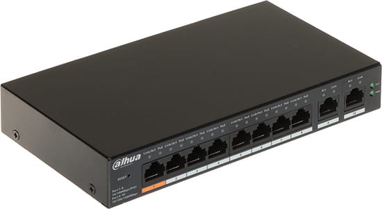 SWITCH POE CS4010-8ET-60 8-PORTOWY DAHUA-1700672