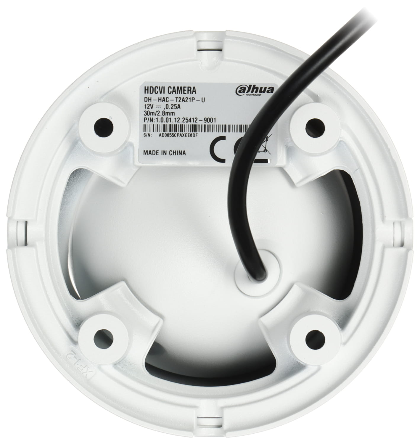 KAMERA AHD, HD-CVI, HD-TVI, PAL HAC-T2A21-U-0280B - 1080p 2.8mm DAHUA-1705205