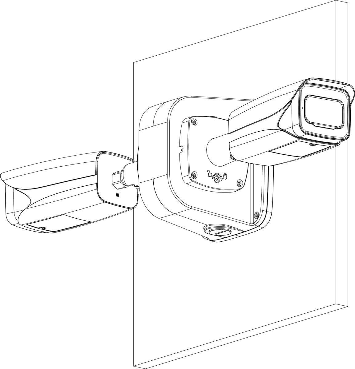 UCHWYT DO KAMER TUBOWYCH I KOPUŁKOWYCH PFA6330X DAHUA-1704944
