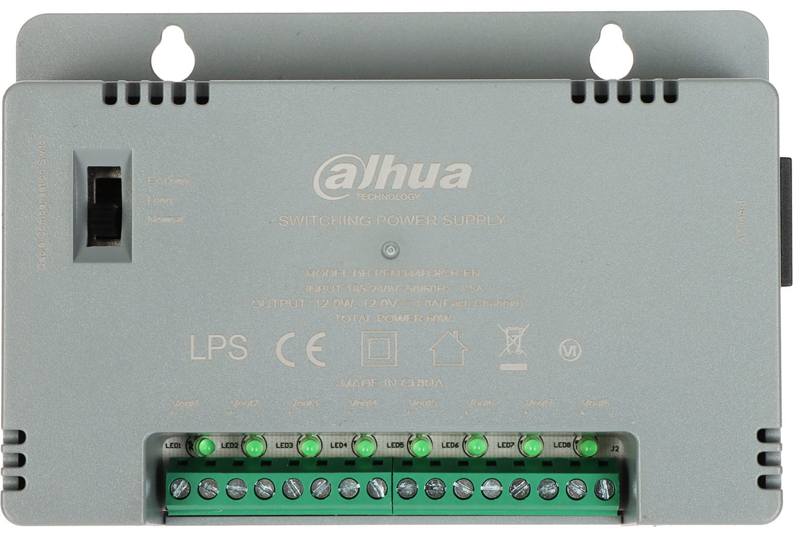 ZASILACZ IMPULSOWY PFM344D-8CH-EN DAHUA-1705115