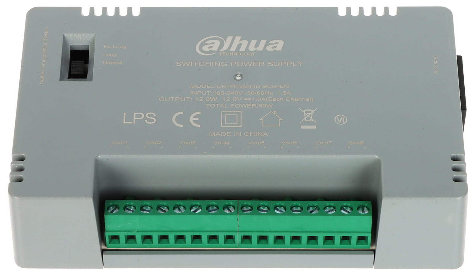 ZASILACZ IMPULSOWY PFM344D-8CH-EN DAHUA-1705116