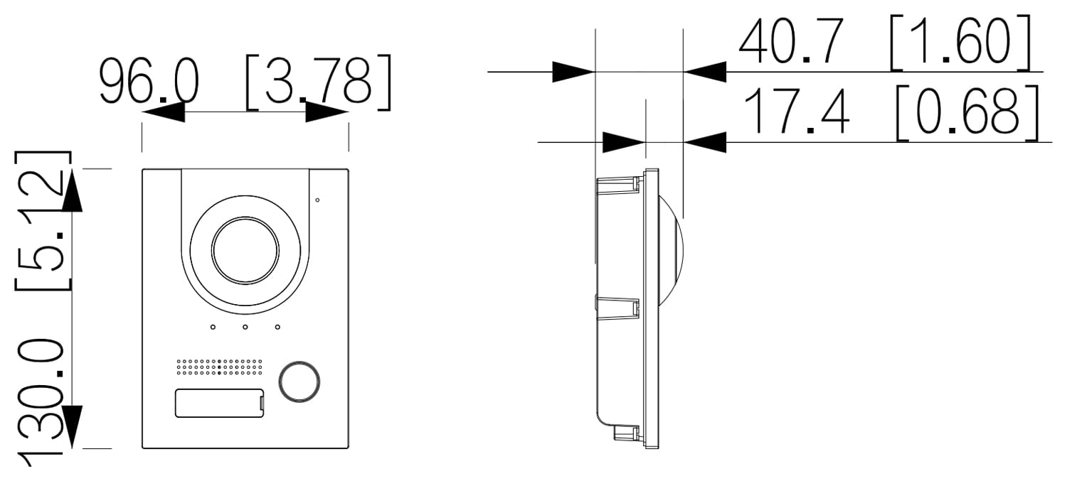 WIDEODOMOFON VTO2202F-P-S3 DAHUA-1705014