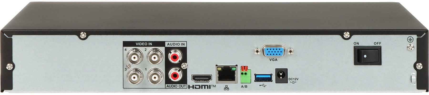 REJESTRATOR AHD, HD-CVI, HD-TVI, CVBS, IP XVR7104H-4K-I3 4 KANAŁY WizSense DAHUA-1705040