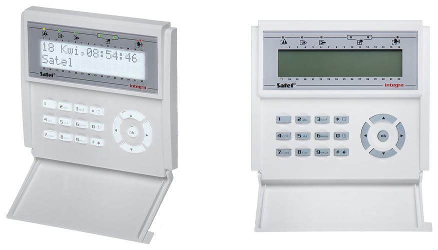 KLAWIATURA DO CENTRALI ALARMOWEJ INT-KLCD-W SATEL-1704918