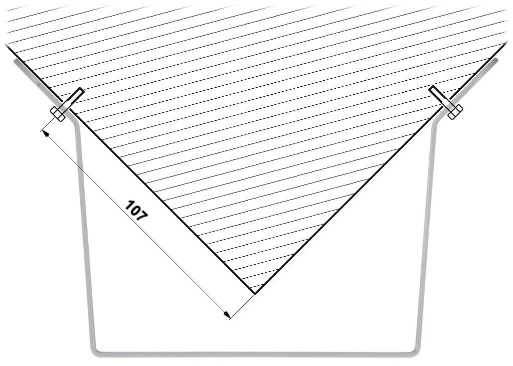 UCHWYT NAROŻNIKOWY KAMERY CHC-R-1683659