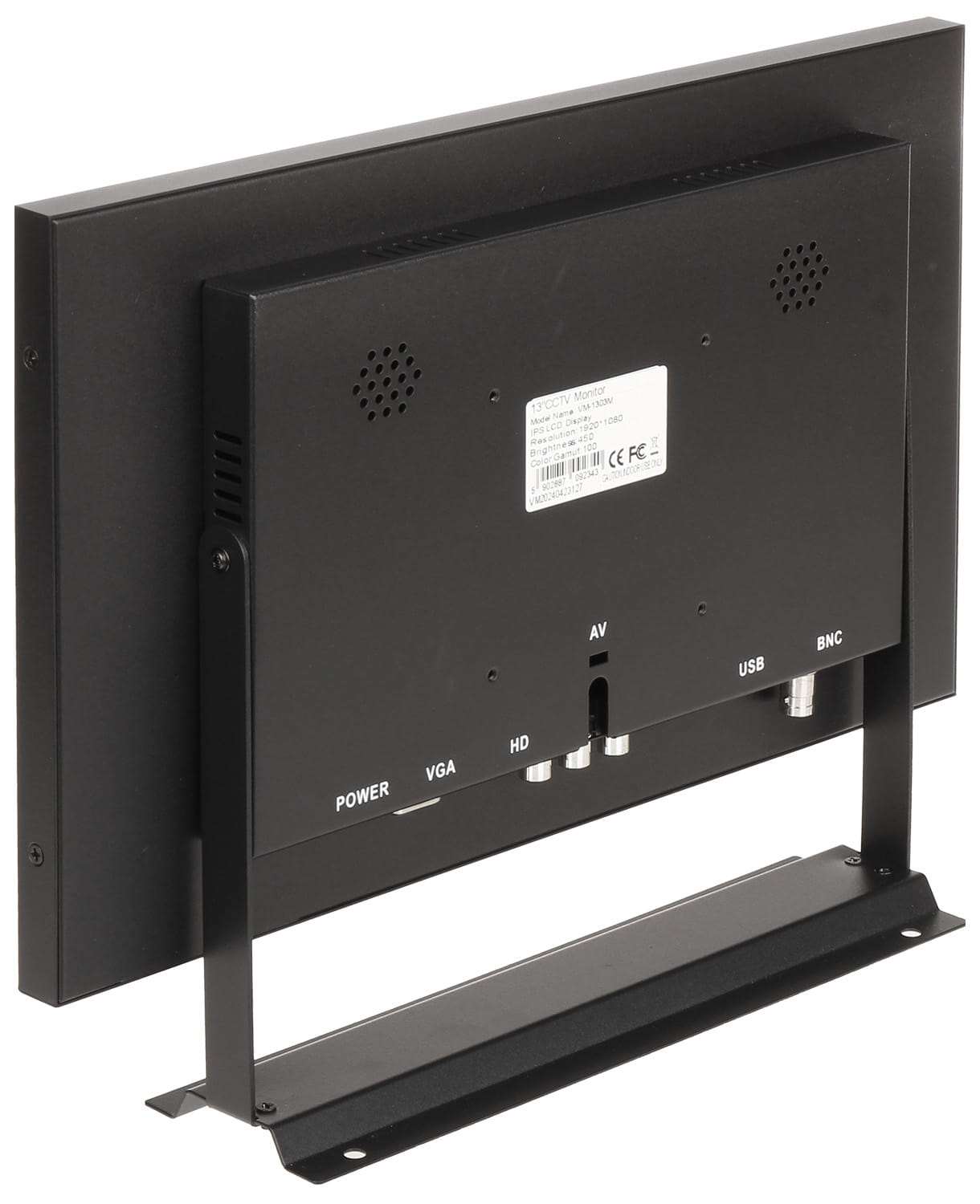 MONITOR VGA, HDMI, AUDIO, 1XVIDEO, USB, PILOT VM-1303M 13"-1688351