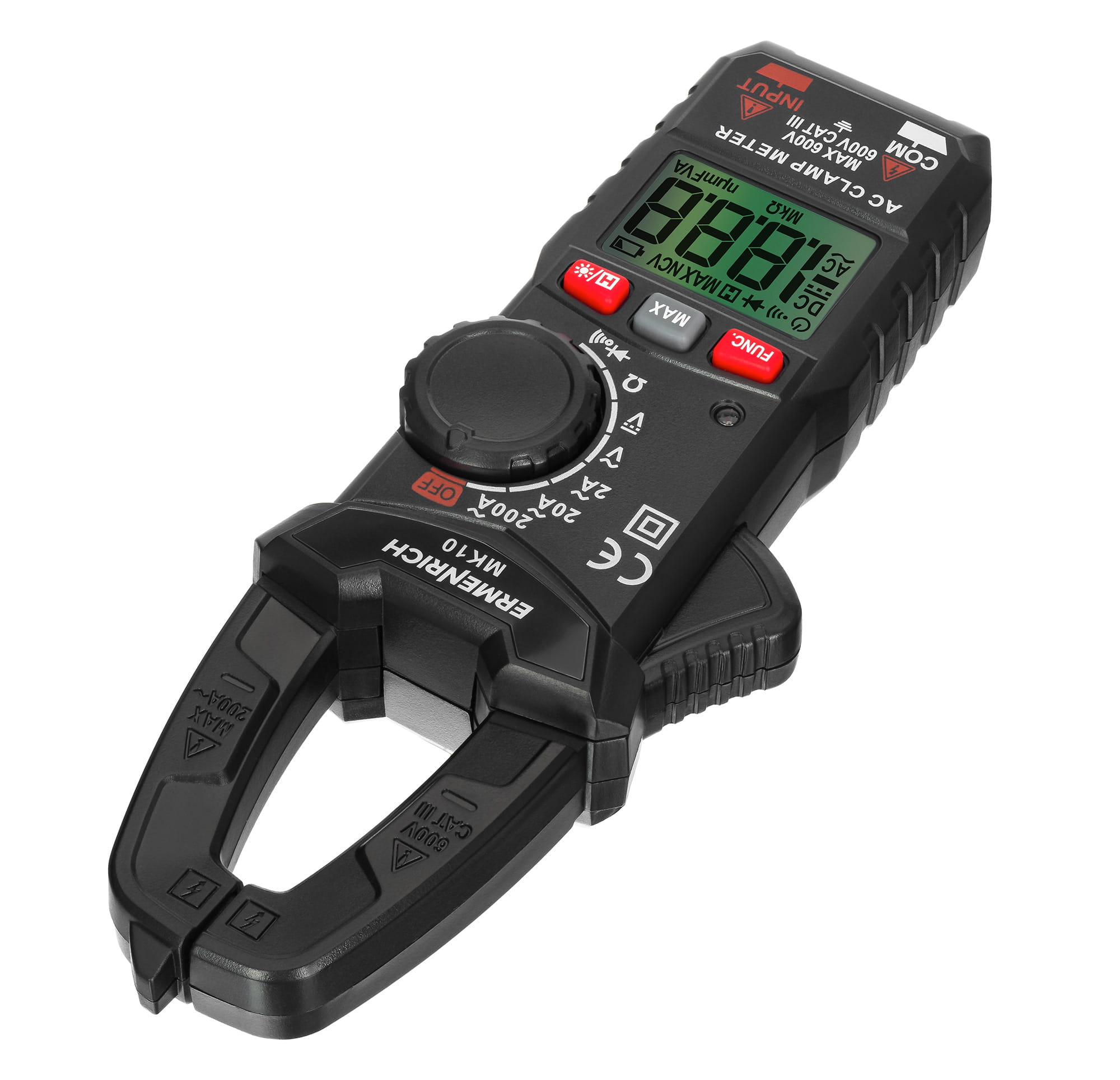 Cyfrowy miernik cęgowy Ermenrich Ping MK10-1698466