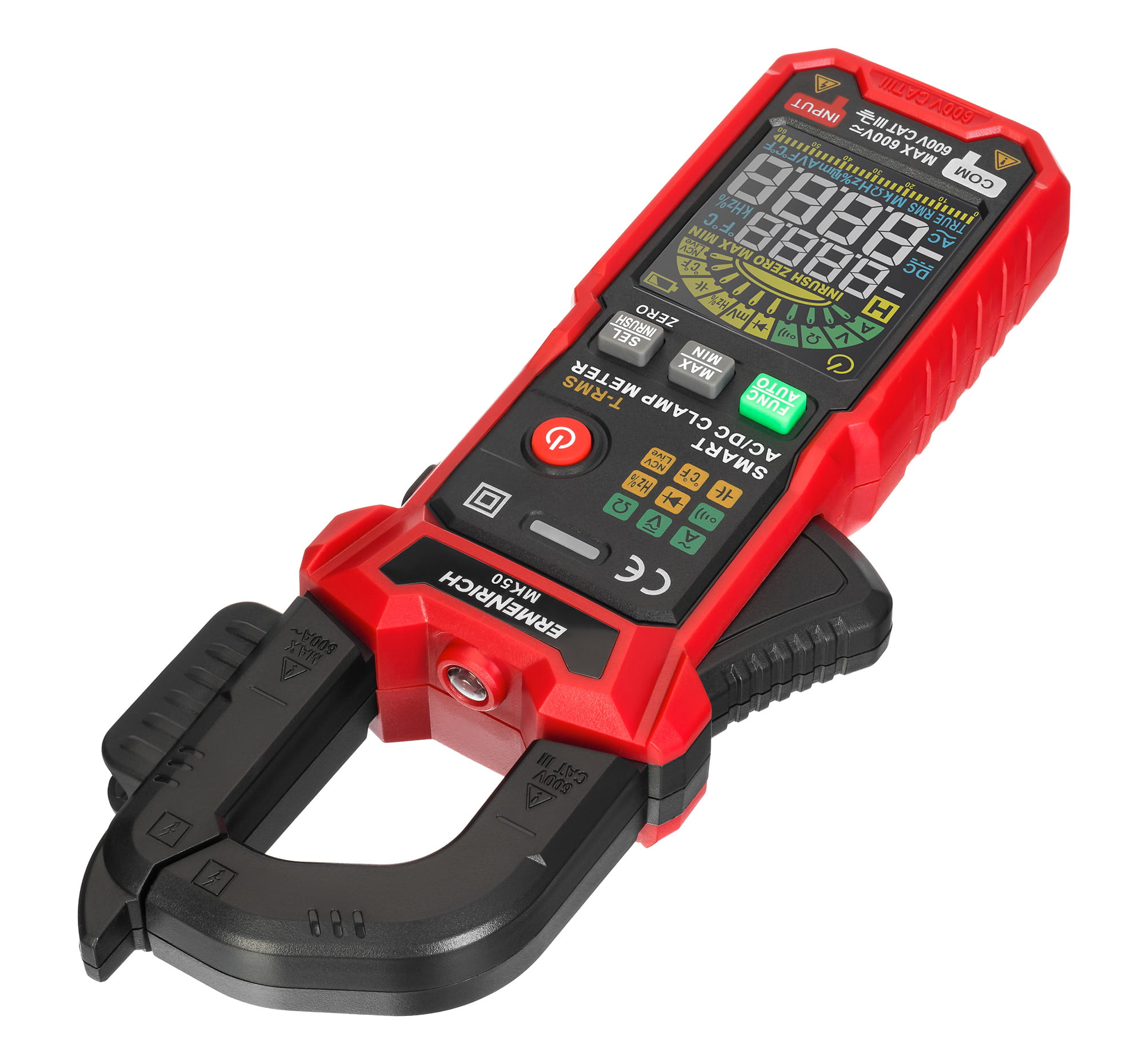 Cyfrowy miernik cęgowy Ermenrich Ping MK50-1698505