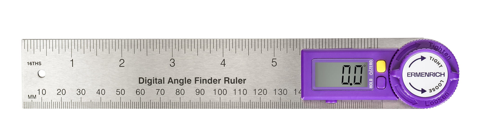 Kątomierz elektroniczny z linijką Ermenrich Verk DR30-1703286