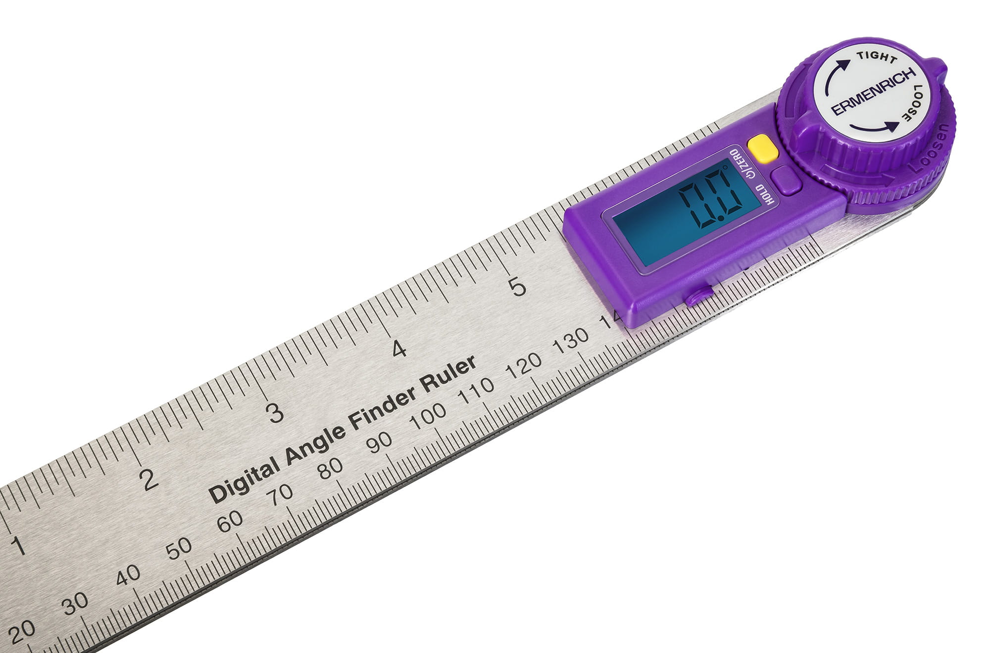 Kątomierz elektroniczny z linijką Ermenrich Verk DR30-1703289