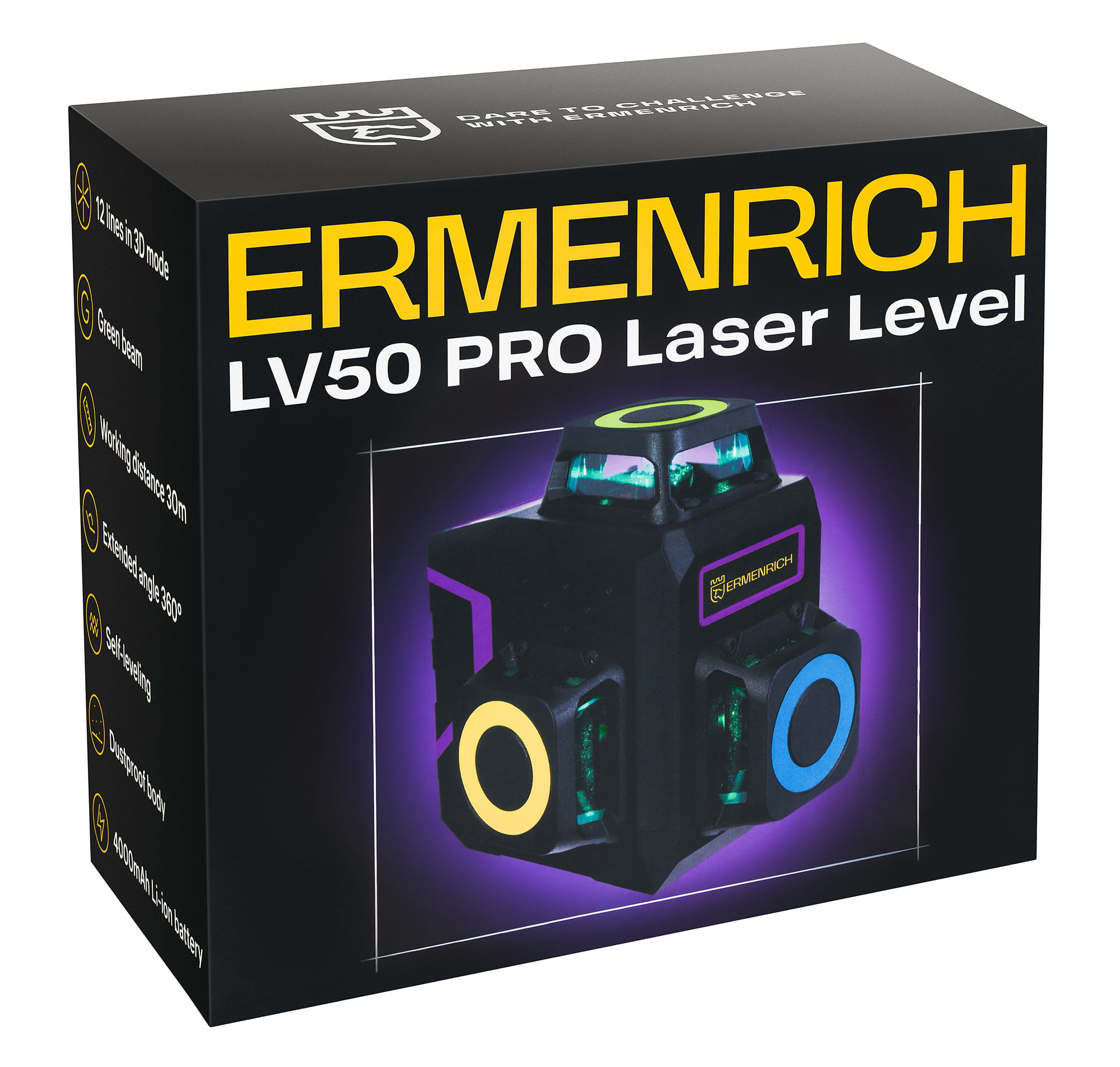 Poziomica laserowa Ermenrich PRO LV50-1694454