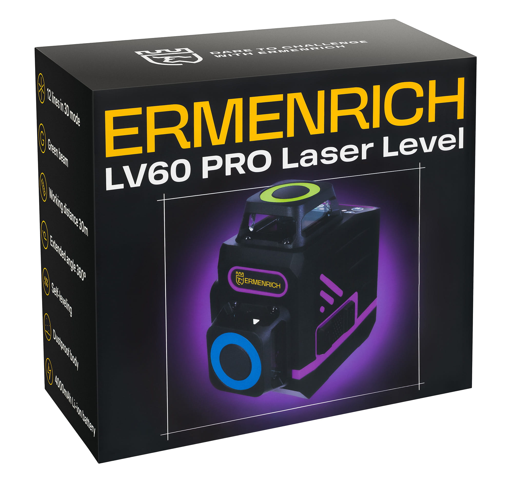 Poziomica laserowa Ermenrich PRO LV60-1694472