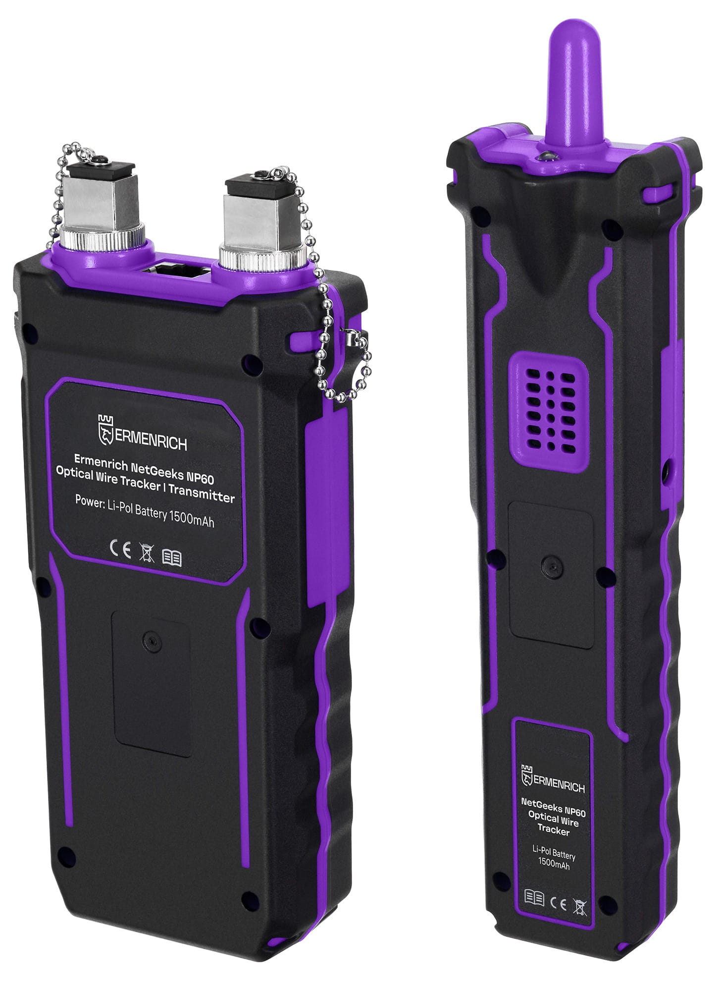 Wykrywacz przewodów optycznych Ermenrich NetGeeks NP60-1707199