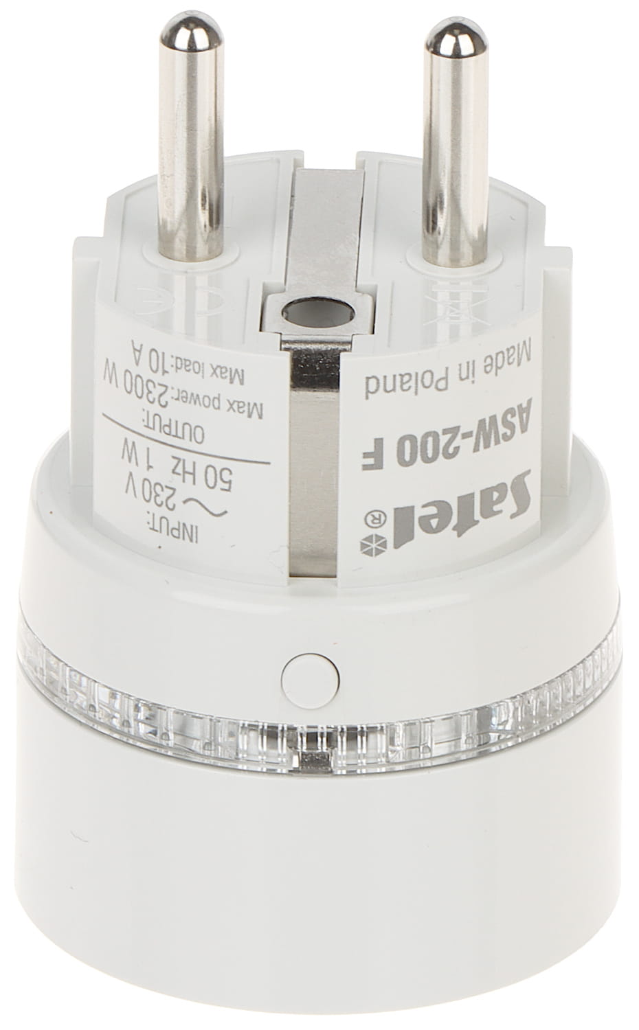 INTELIGENTNE GNIAZDO ELEKTRYCZNE ASW-200-F-W BE WAVE 2300W SATEL-1683214