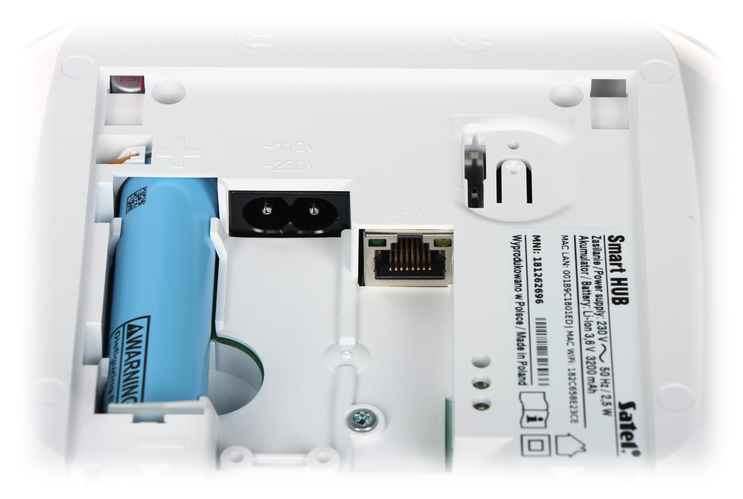 KONTROLER SYSTEMU BEZPRZEWODOWEGO SMART-HUB-PLUS BE WAVE SATEL-1696580