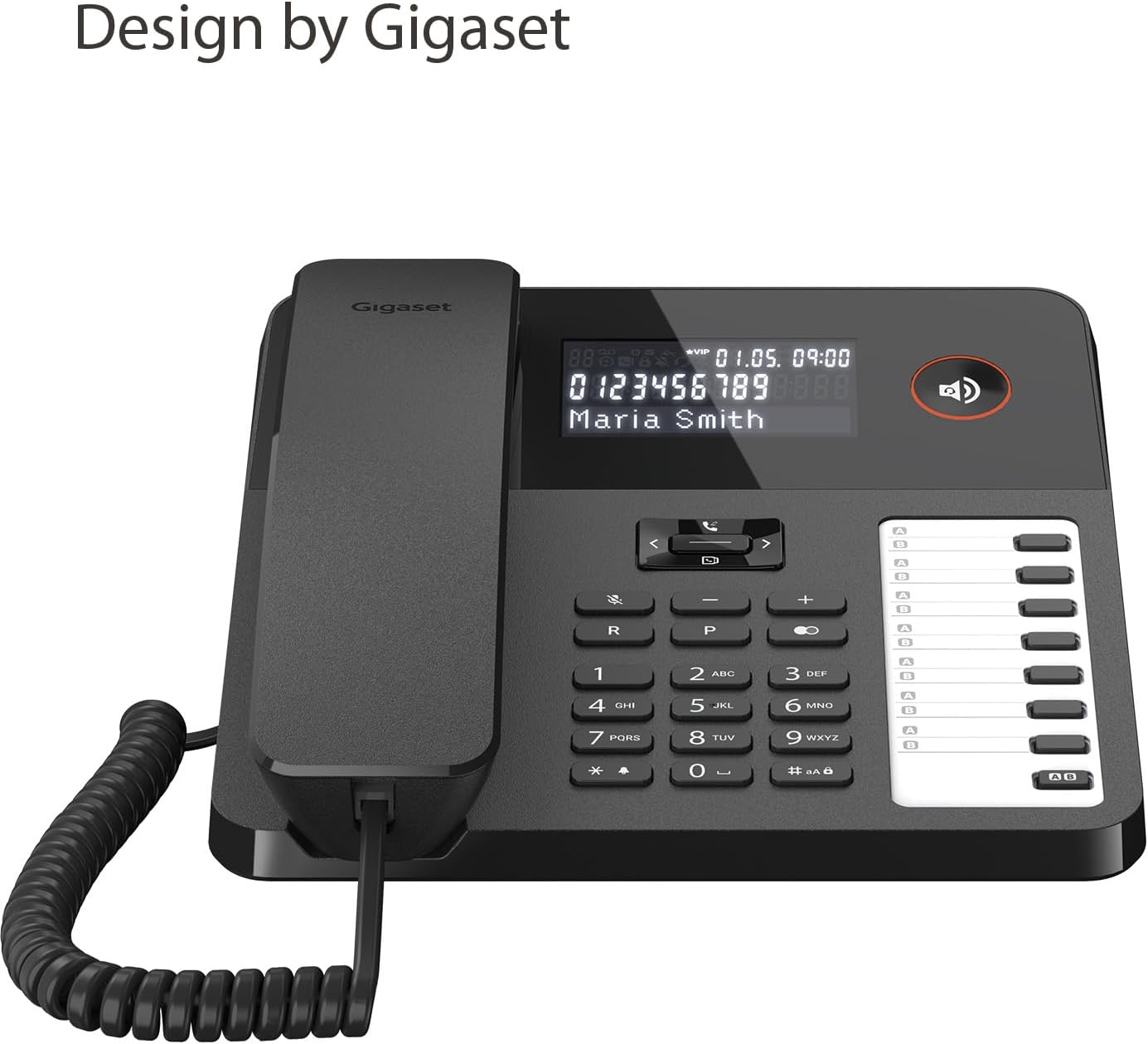 DESK600 Telefon przewodowy - widok z przedu.jpg