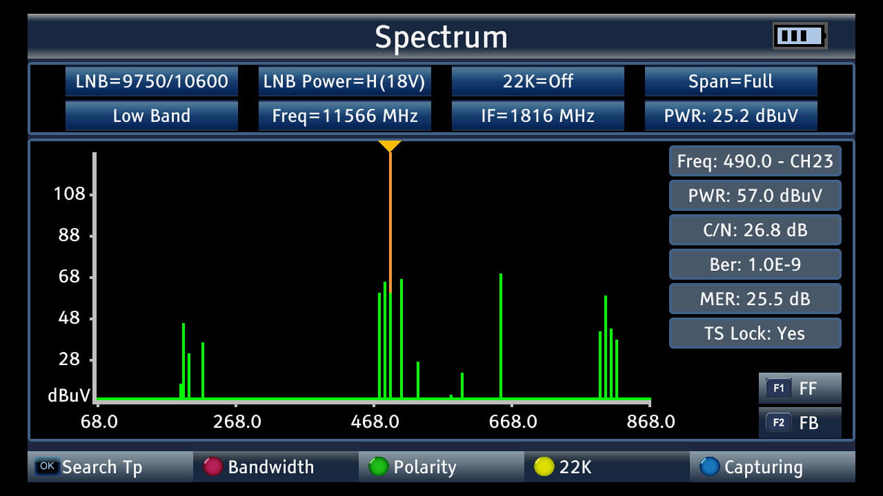 UNIWERSALNY MIERNIK ST-6986 DVB-T/T2 DVB-S/S2 DVB-C SIGNAL-1319165