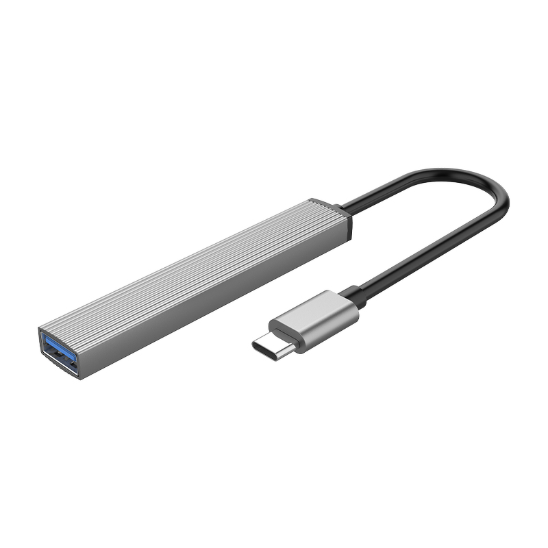 Orico Hub USB-C 3xport USB-A, czytnik microSD, alu-1358203