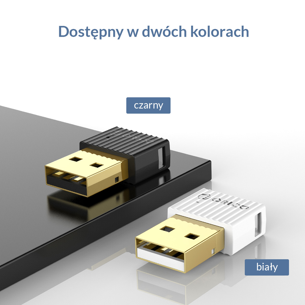 Orico Adapter Bluetooth 5.0 USB-A czarny-1633949