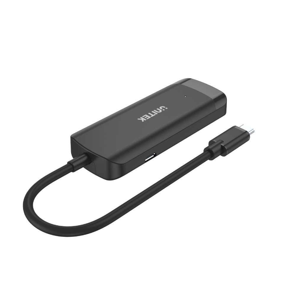 Unitek Aktywny hub USB-C 3*USB-A 3.1, HDMI 4K@30Hz-1450667