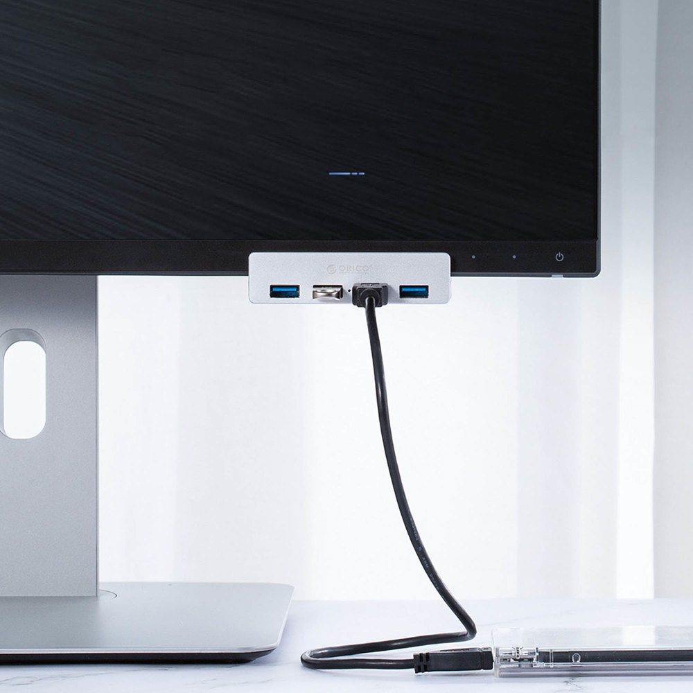 Orico Hub aktywny biurkowy 4*USB-A 5Gbps aluminium-1633990