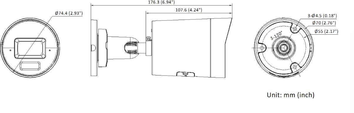 Kamera IP Hikvision DS-2CD2067G3-LI2UY/SL 4mm PL-1707803
