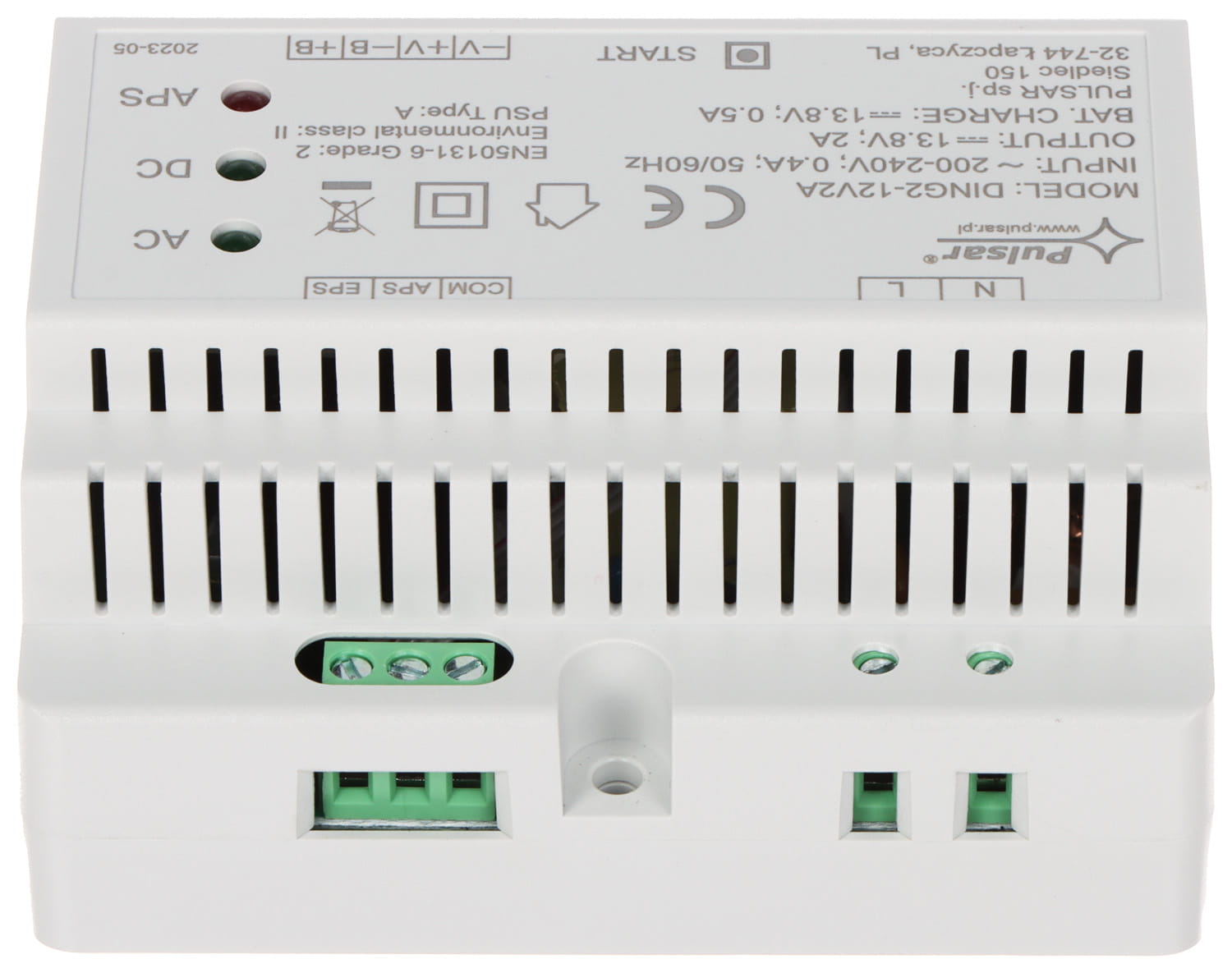 ZASILACZ BUFOROWY IMPULSOWY DING2-12V2A PULSAR-1628829