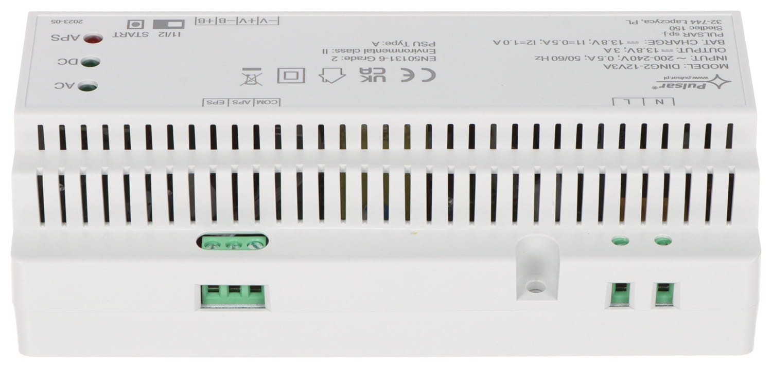 ZASILACZ BUFOROWY IMPULSOWY DING2-12V3A PULSAR-1628823