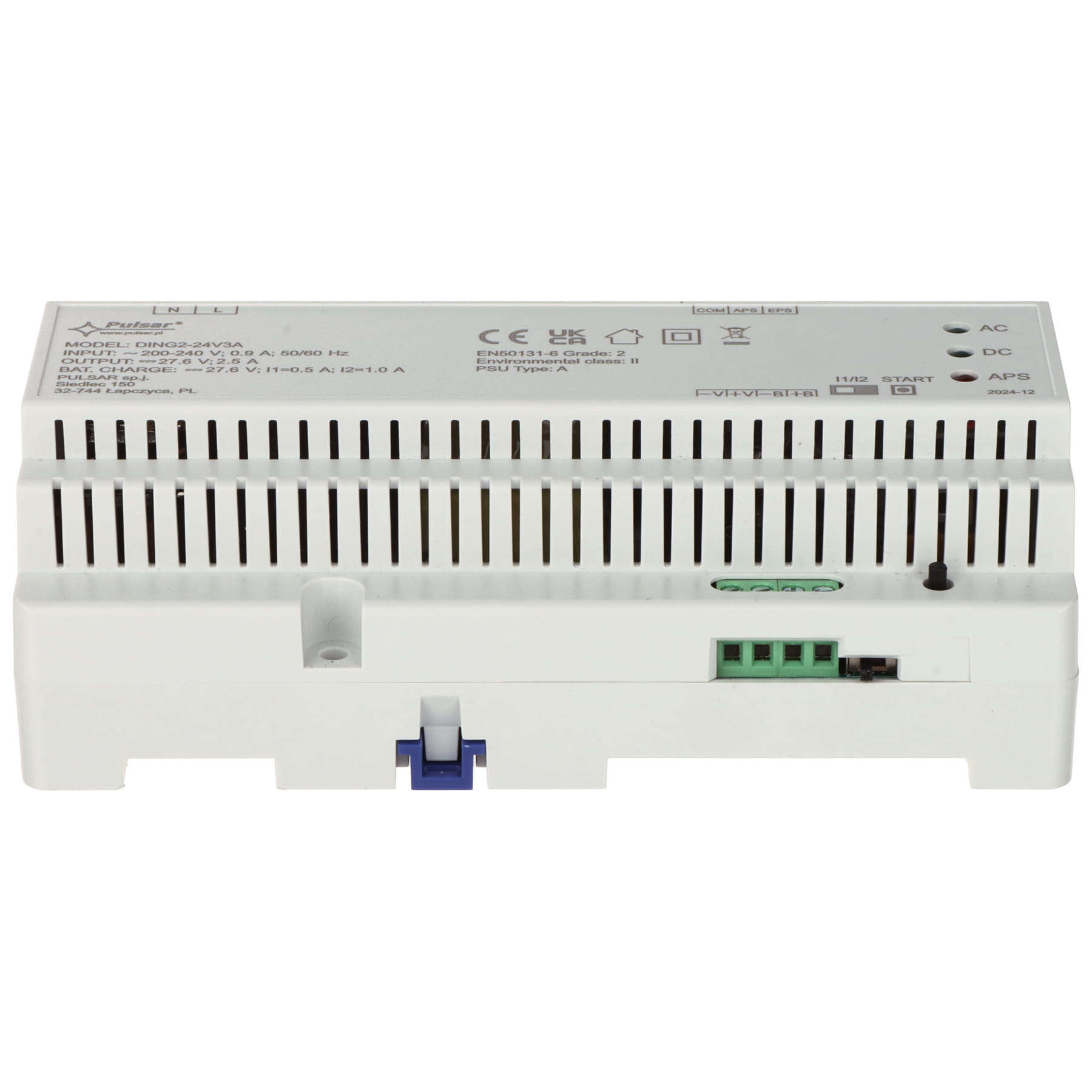 ZASILACZ BUFOROWY IMPULSOWY DING2-24V3A PULSAR-1764737