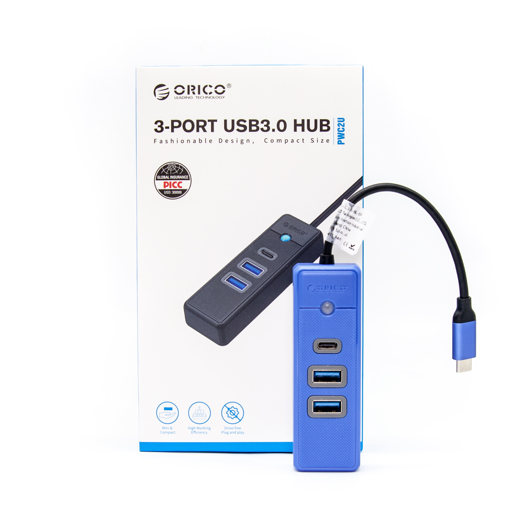 Orico Hub USB-C 2x USB-A 3.1 + USB-C-1637228